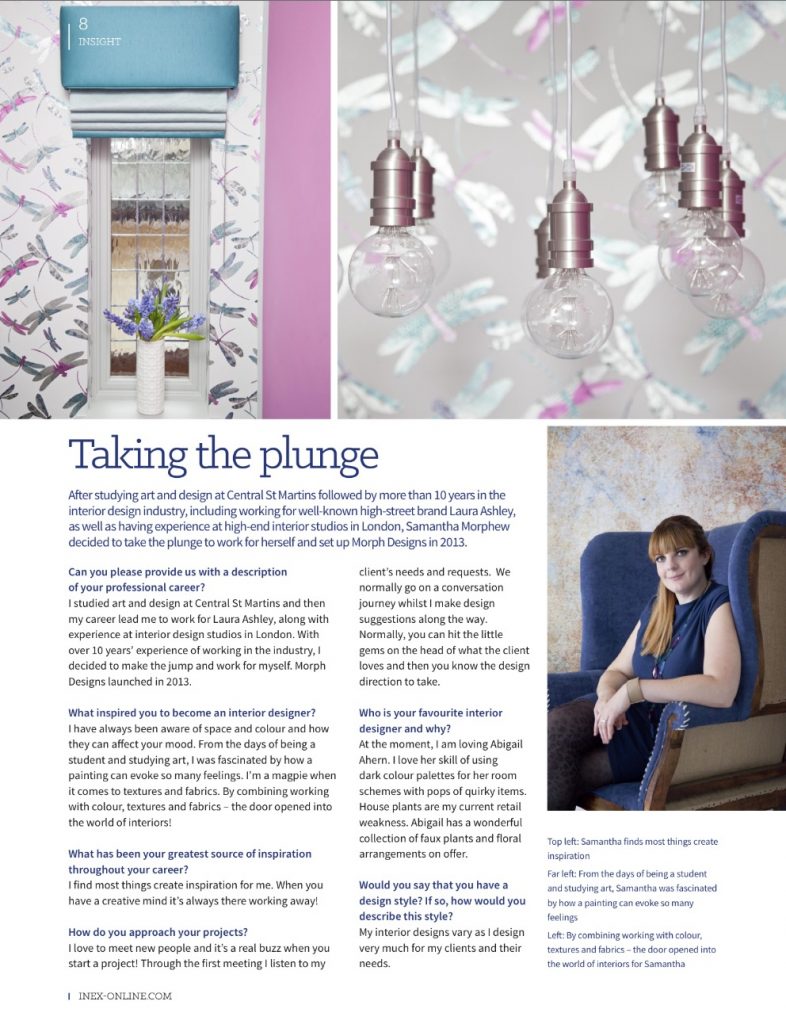 In the Press – Morph Designs Ltd